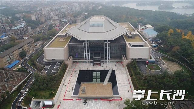 湖南省博物馆新馆。均为长沙晚报记者 余劭劼 摄