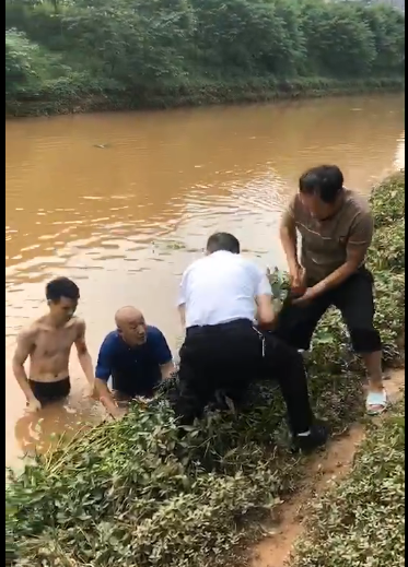 救人视频裁图。 救人视频裁图。