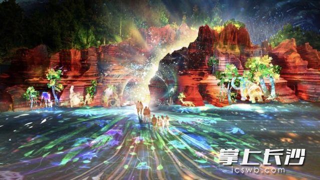 幻彩红石林项目效果图