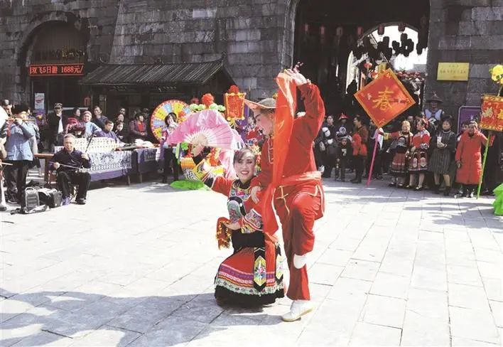 花灯戏。