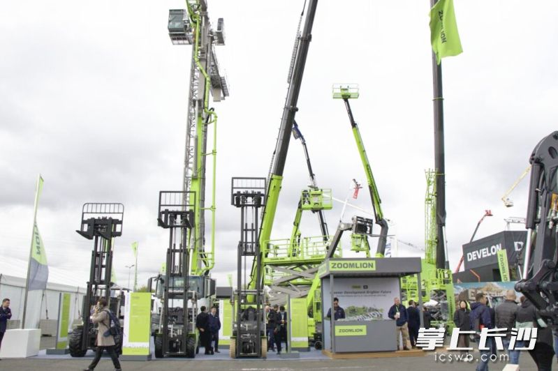 INTERMAT 2024中联重科展区 INTERMAT 2024中联重科展区