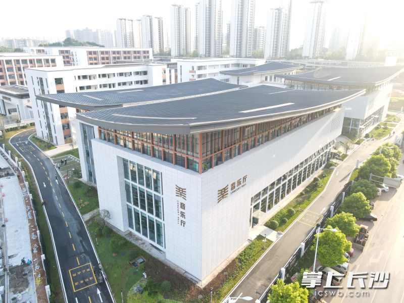 长沙市第十一中学拓址新建项目。 均为中建五局供图 长沙市第十一中学拓址新建项目。 均为中建五局供图