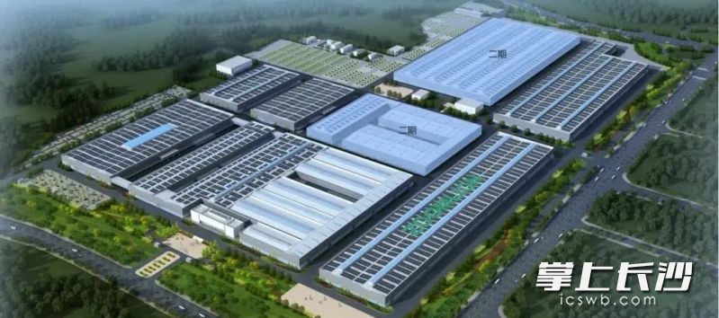 中联智慧产业城分布式光伏发电效果图。受访者供图 中联智慧产业城分布式光伏发电效果图。受访者供图