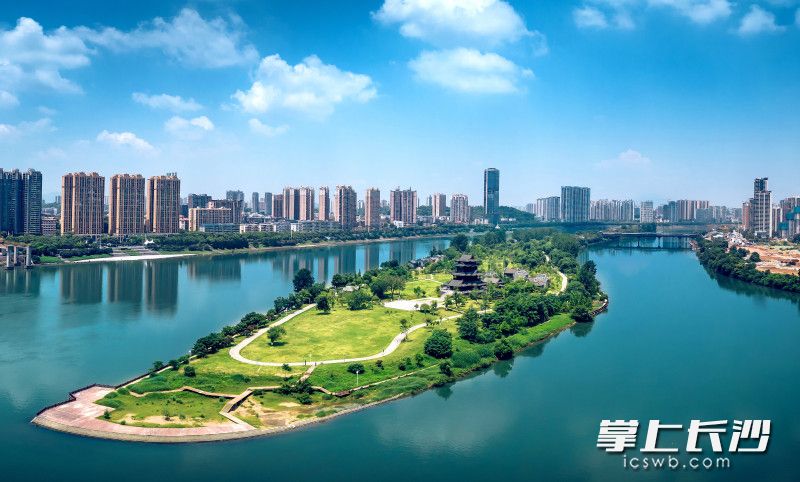 衡阳青春东洲岛景区全貌。 衡阳青春东洲岛景区全貌。
