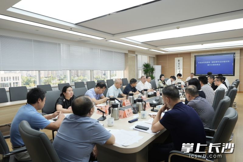协商会现场。 长沙晚报全媒体记者 郭雨滴 摄 协商会现场。 长沙晚报全媒体记者 郭雨滴 摄