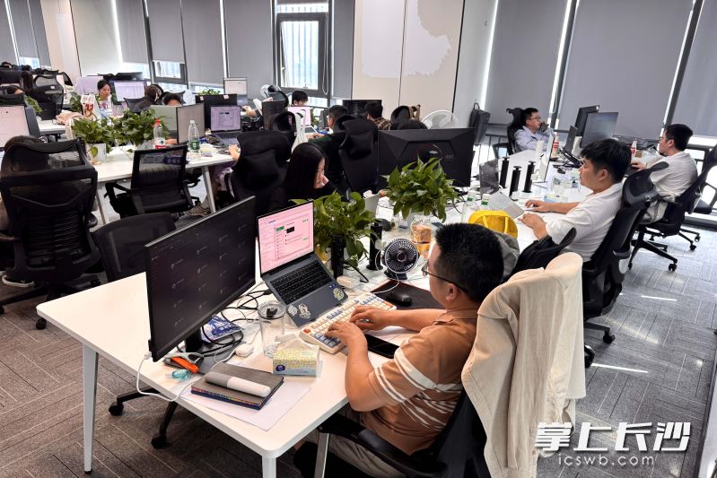 麦芽智创入驻世界计算·长沙智谷,园区为其五天协调出临时办公区。除署名外均为 受访企业 供图 麦芽智创入驻世界计算·长沙智谷,园区为其五天协调出临时办公区。除署名外均为 受访企业 供图