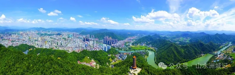 浏阳城全景。邓霞林 摄 浏阳城全景。邓霞林 摄