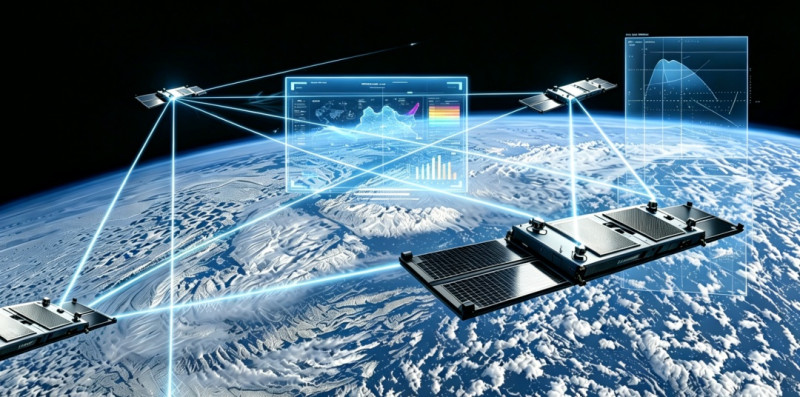 太空“感知—计算—应用”全链路体系运行效果图。受访者供图