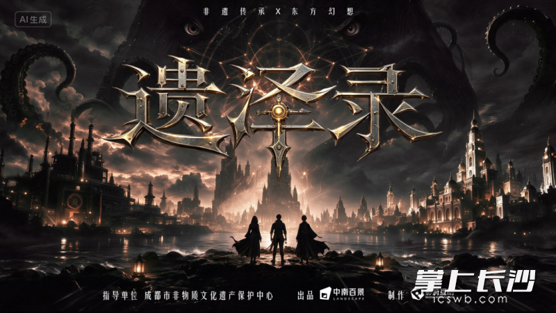 AI漫剧《遗泽录·海上城篇》。 AI漫剧《遗泽录·海上城篇》。
