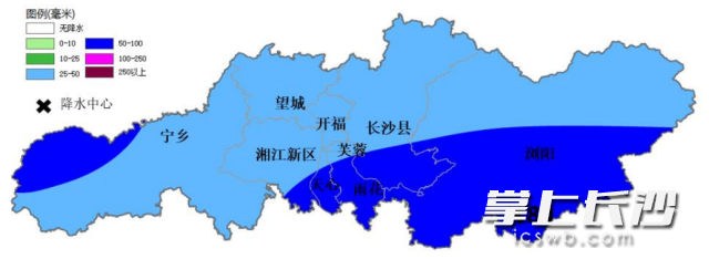 29日8时至30日8时降雨量预报图(单位:毫米)。 均为长沙晚报通讯员 吴瑕供图 29日8时至30日8时降雨量预报图(单位:毫米)。 均为长沙晚报通讯员 吴瑕供图