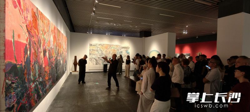 9月1日,“共生——中德当代艺术展”在湖南美术馆启幕。 9月1日,“共生——中德当代艺术展”在湖南美术馆启幕。