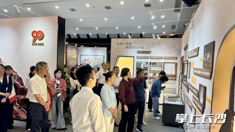 展览现场。 长沙晚报全媒体记者 佘倩文 摄 展览现场。 长沙晚报全媒体记者 佘倩文 摄
