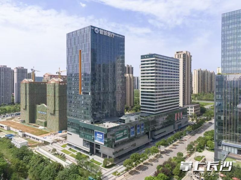 湘江数字健康产业园已引进了一批高质量项目。 通讯员 彭雁 供图