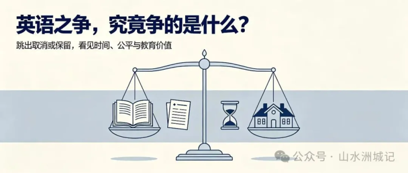 关于英语的争论,背后涉及教育公平等多重因素。AI制图 关于英语的争论,背后涉及教育公平等多重因素。AI制图