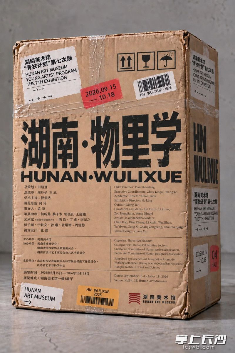 展览海报。湖南美术馆 供图