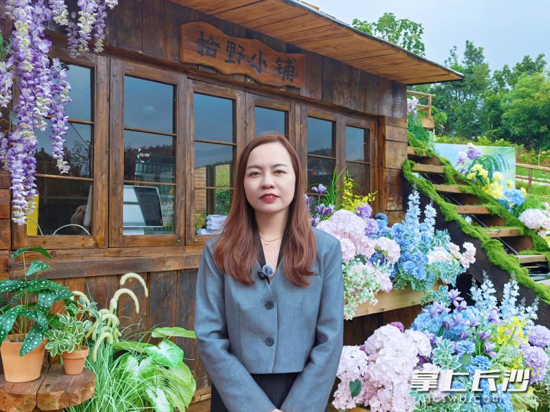 项目运营方负责人杨倩告诉记者,她的目标是将营地打造成为一处四季可玩的山野目的地。长沙晚报全媒体记者 张禹 摄 项目运营方负责人杨倩告诉记者,她的目标是将营地打造成为一处四季可玩的山野目的地。长沙晚报全媒体记者 张禹 摄