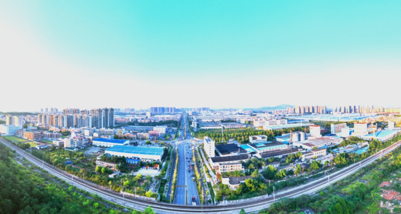 稳步发展的望城经开区。长沙晚报通讯员 陈柄丞供图
