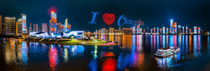 长沙璀璨夜景
