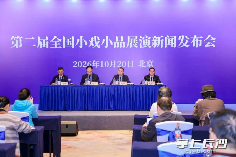 新闻发布会现场。 主办方供图