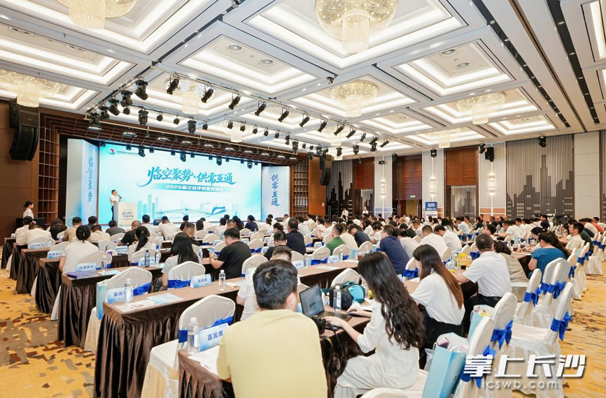 大会现场。均为长沙自贸临空区供图