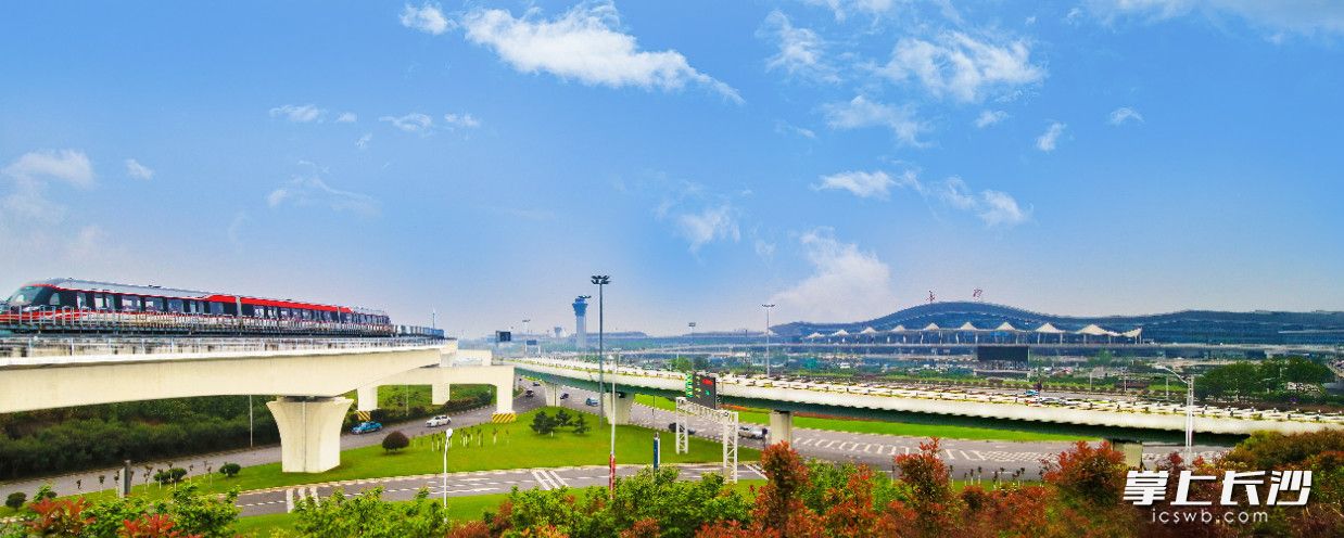 长沙黄花国际机场。 长沙黄花国际机场。