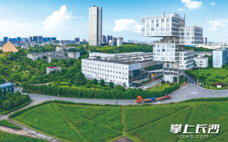 远大科技园绿色低碳场景。受访单位供图 远大科技园绿色低碳场景。受访单位供图